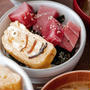 背伸びしない朝ごはん＊こどもの日に♡漬け丼風中トロの漬けてない丼GW4日目