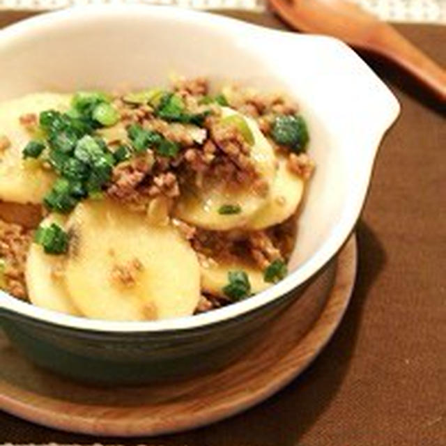 長芋の肉みそ炒め