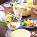 主人の両親と自宅ランチ♪『タコと胡瓜、新生姜の「じゅっ」サラダ』、他 by Yoshikoさん