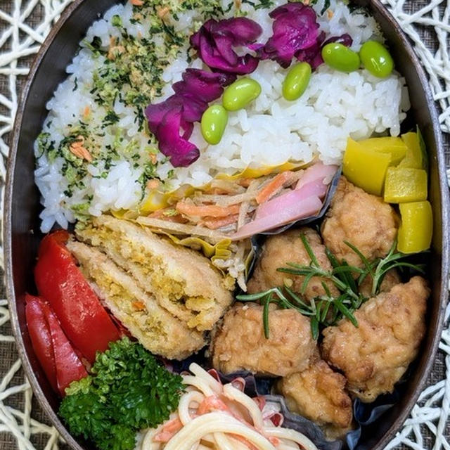 夫のお弁当７４～野菜が腐りやすい