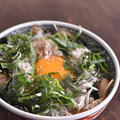 のせるだけで完成！火を使わず絶品♪しらす丼