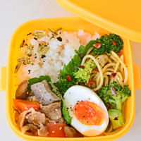 ６月２２日　月曜日　アンチョビ＆ブロッコリーのカレー風味ペペロンチーノ