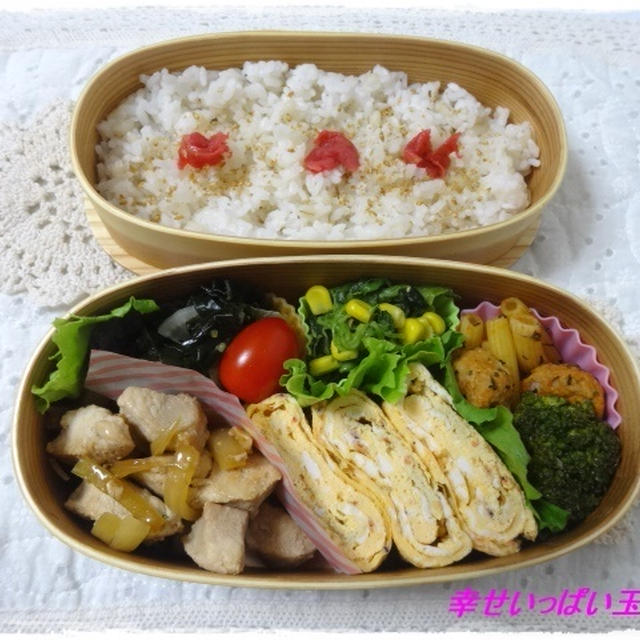 ☆チキンのてりやき弁当＆逃げ恥みくりごはん☆
