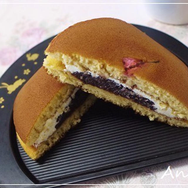 ☆桜塩バターどら焼き☆