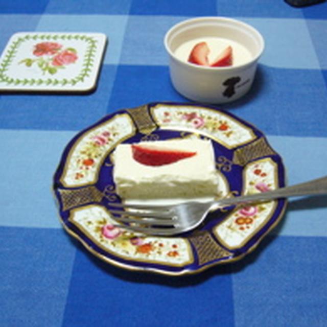 ほっぺもとろける濃厚レアチーズケーキ