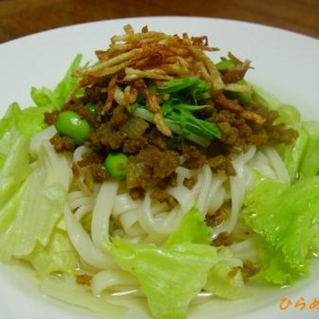 【冷やし塩だれカレーうどん】