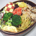炊き込みご飯弁当。爪噛むあんこ