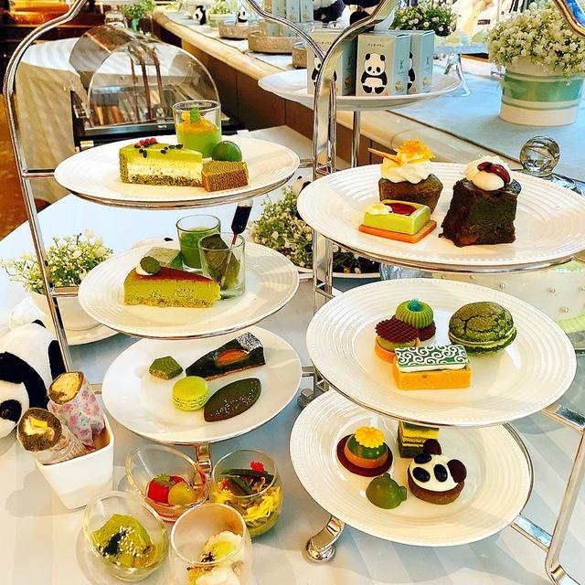可愛いすぎる〜！「パンダ × 抹茶」 ANAインターコンチネンタル東京「プライベートブッフェ」