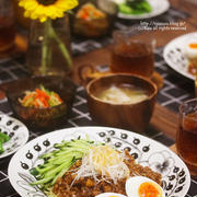 【献立】ジャージャー麺。～吹き荒れるブリザード～