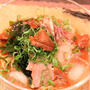 昼カフェ☆チャーシューと梅のさっぱりスープピビン麺（レシピ）