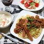 誕生日ディナー　赤ワインで作る！簡単ミートソースパスタ
