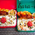 母とムスコのラブラブおソロ♪市販のハンバーグで手抜き弁当(笑) by からあげビールさん