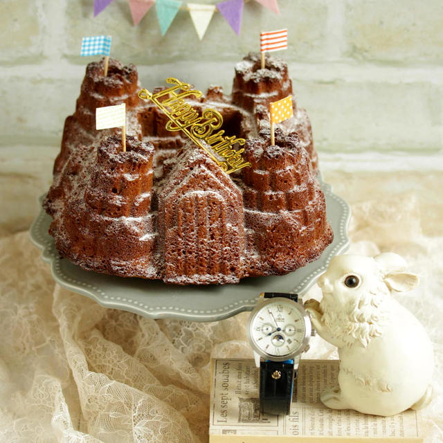 *  キャッスルケーキのBirthdayCake ＆ 素敵な時計②♪