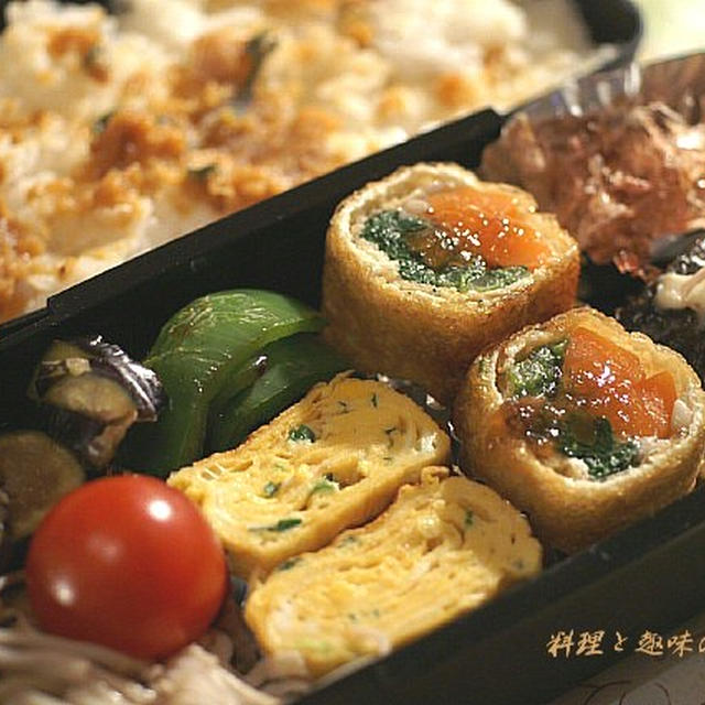 男弁当／主人の朝弁と昼弁当のご紹介です。今日は２記事アップです。