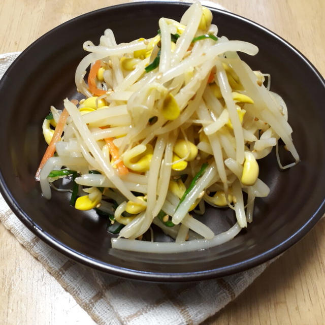 韓国料理の小鉢と言えばコレ コンナムㇽムッチㇺ 豆もやしナムル By 韓食調理師 Ayaさん レシピブログ 料理ブログのレシピ満載
