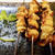脂を極力落としたヘルシー鶏皮串！魚焼きグリルで焼き鳥シリーズ