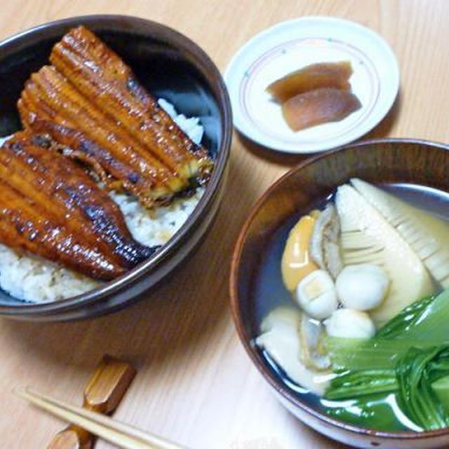 一日遅れの鰻