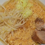 チキンラーメンと厚揚げたこ焼き
