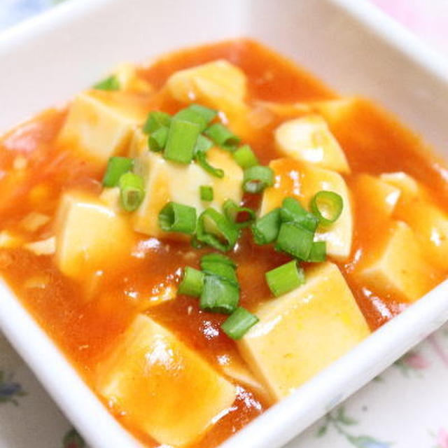 豆腐チリ　レシピ