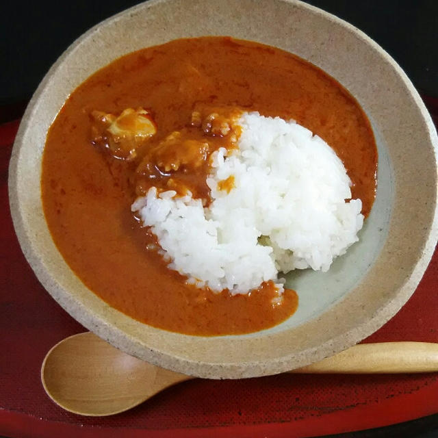 無印のカレーと夕飯