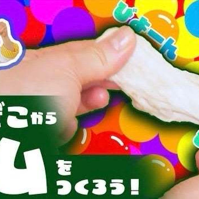 【自由研究にぴったり】小麦粉からガムを取り出す？！グルテンガムを作ってみよう！