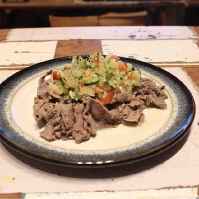 【recipe】サルサ牛肉／肥えた話