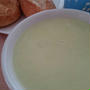 空豆ととうもろこしのsoup