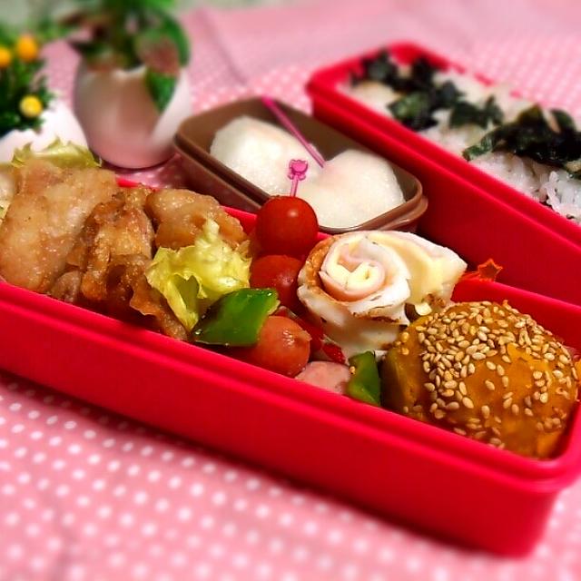 塩からあげ　弁当♪ｺｽﾄｺ