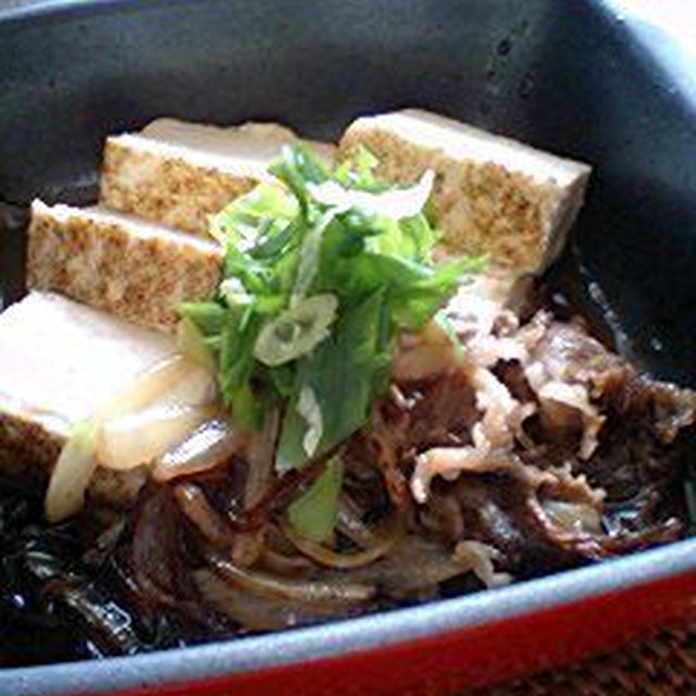 ヤマサ「鮮度の一滴」で肉豆腐