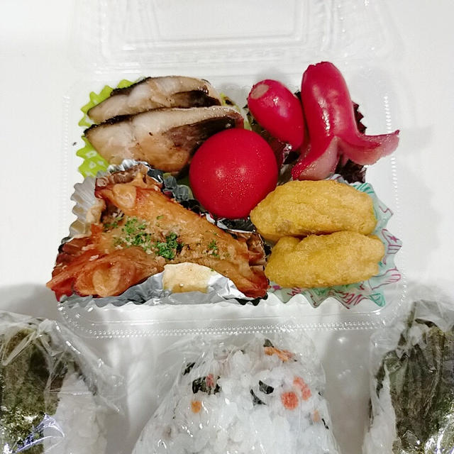 ８月２５日(水)のお弁当　サバみりん