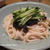 7/28 明太マヨうどん♪シャキシャキ長芋とオクラのお吸い物♪