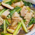 豚バラ肉と小松菜のうま煮のレシピ