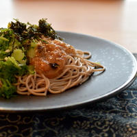梅ソース蕎麦