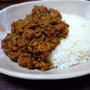 豆腐と根菜のキーマカレー