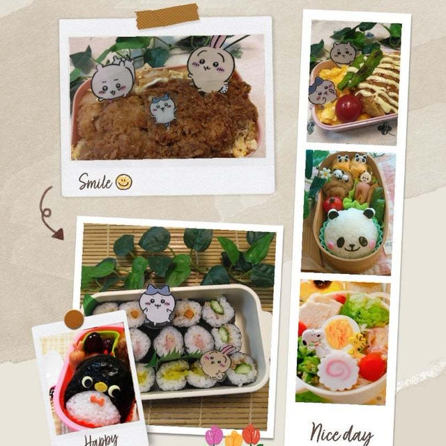 今週のお弁当のまとめ6選 ( 8/5～10 )   #平日お昼ご飯はお弁当or外食