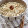 省エネレシピ♪えのきだけの即席にゅうめん