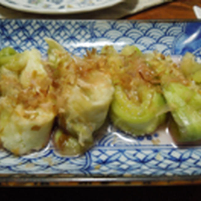焼き茄子、味噌茄子、山椒茄子