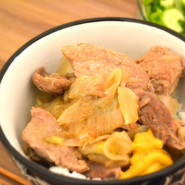 生姜焼き丼ぶり〜アトピーケアレシピ〜