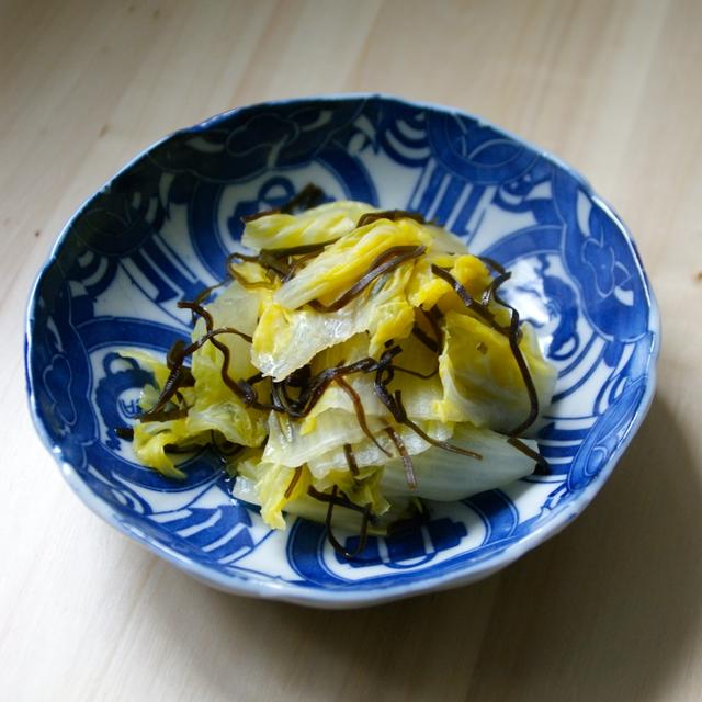 たったこれだけ？５分でできる白菜の煮物