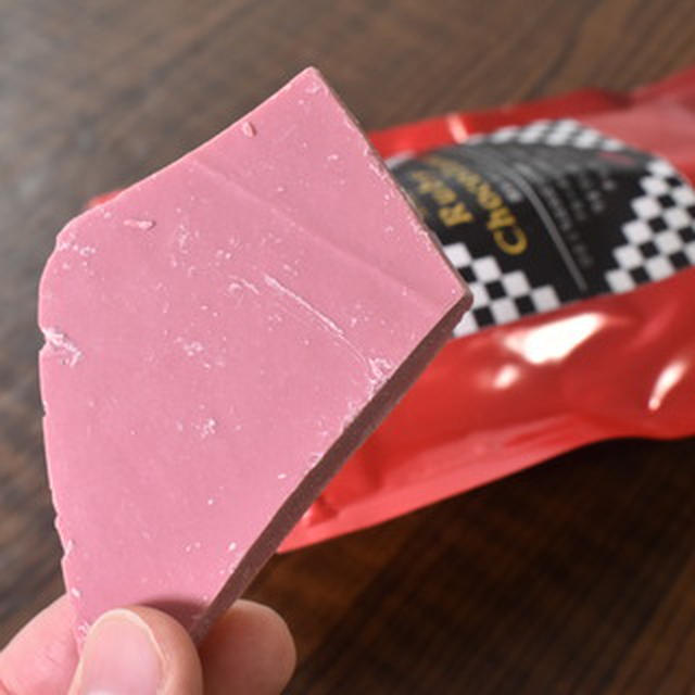 ルビーチョコを初めて食べてみた