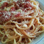 トマトソースパスタ