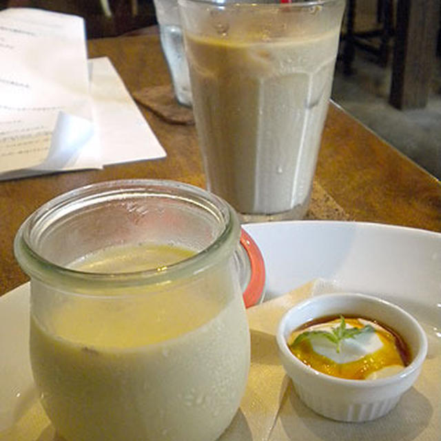 東京・半蔵門「麹町カフェのプリン」