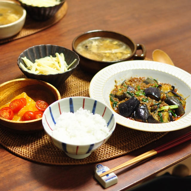 材料を入力すると自動的に献立を考えてくれる便利機能ｗと昨日の晩ごはん