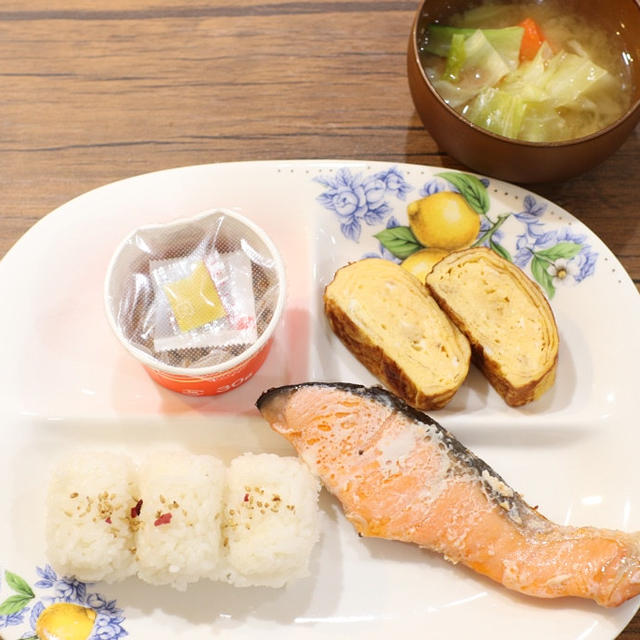 旅館の朝ごはんみたいなワンプレート♪今日は料理するぞ～！