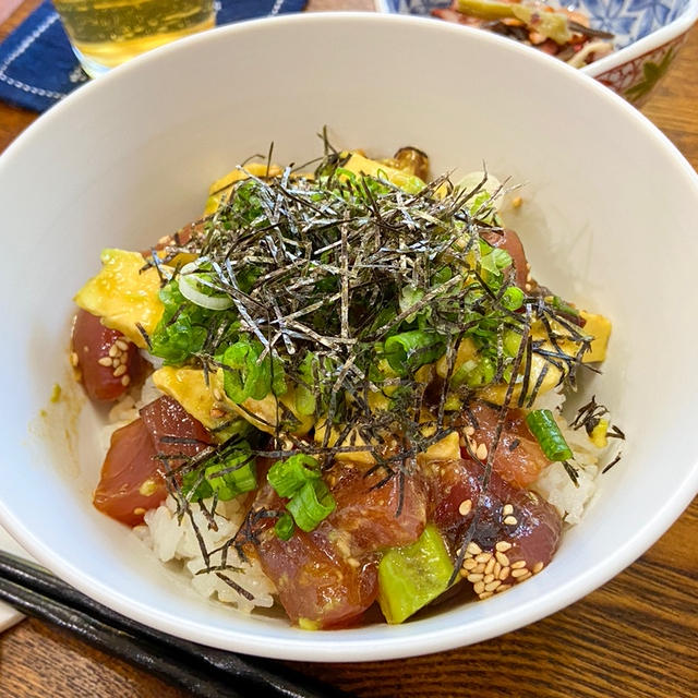 カツオで絶品 ポキ丼！@ダラス