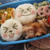 ラインキャラ弁（幼稚園）・アロニア果汁