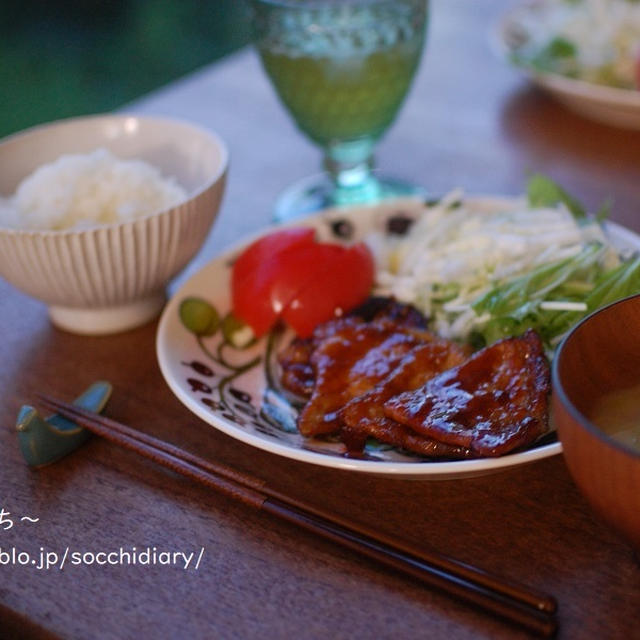 【簡単♡絶品♡ご飯が進む】すき焼きのタレで、ジューシー『豚の照り焼き』