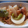 鶏のから揚げ野菜あんかけ