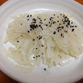 韓国料理：大根のナムル(무나물)