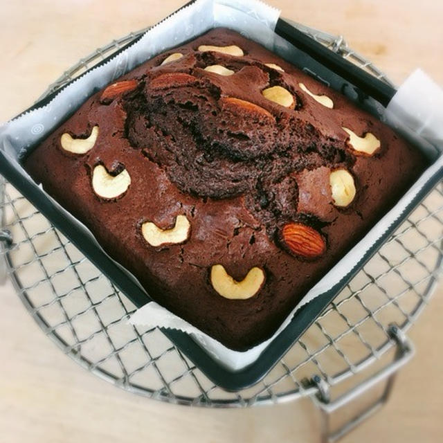 おやつ作ってました。お昼は実家でたべてきてよ。